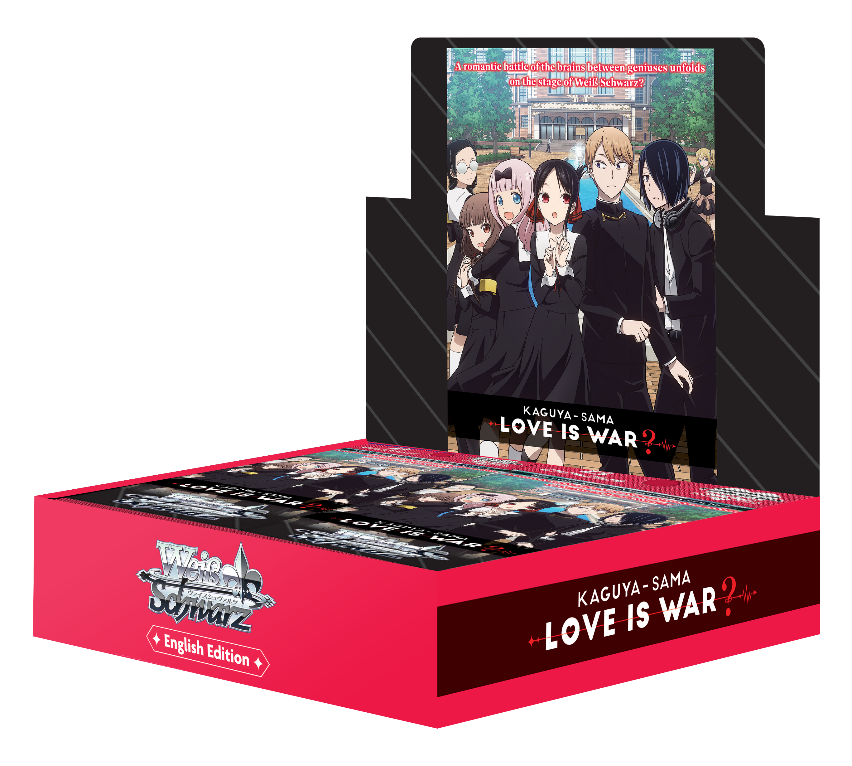 Weiss / Schwarz :: Series :: Kaguya-sama: Love is War :: WEISS SCHWARZ -  KAGUYA-SAMA: LOVE IS WAR? BOOSTER DISPLAY (16 PACKS) - EN - Good Games Bern  GmbH